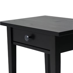 Тумба КЫМОР 1 ящик Черный