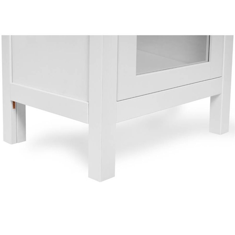 Шкаф КЫМОР Стекло/Стекло 49 Белый