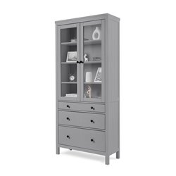 Шкаф КЫМОР 3 ящика 90 Серый