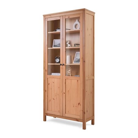 Шкаф КЫМОР Стекло/Панель 90 Светло-коричневый