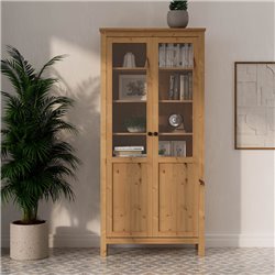 Шкаф КЫМОР Стекло/Панель 90 Светло-коричневый