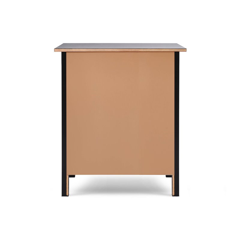 Комод КЫМОР 3 ящика МИНИ Черный