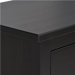 Комод КЫМОР 5 ящиков Черный