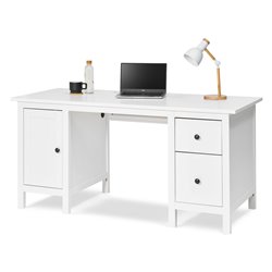 Письменный стол КЫМОР 155х65 Белый