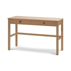 Письменный стол КЫМОР 121x47 Черный/Светло-коричневый