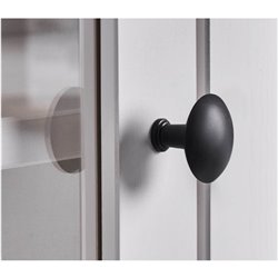 Шкаф КЫМОР Стекло/Панель 49 Белый