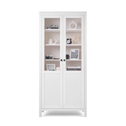 Шкаф КЫМОР Стекло/Панель 90 Белый