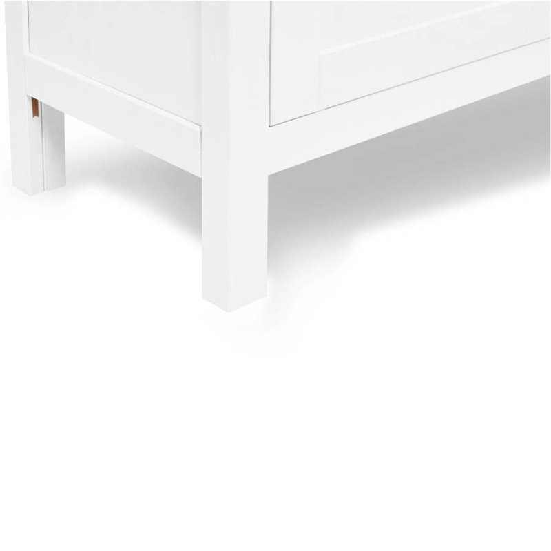 Шкаф КЫМОР Стекло/Панель 90 Белый