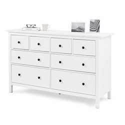 Комод КЫМОР 8 ящиков Белый