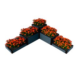 Доска грядочная NauticPrime 150*25*2950мм, серый