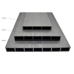Доска грядочная NauticPrime 225*30*2950мм, серый