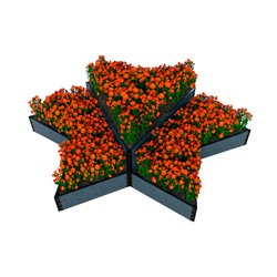 Доска грядочная NauticPrime 225*30*2950мм, серый