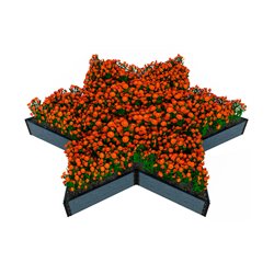 Доска грядочная NauticPrime 225*30*2950мм, серый