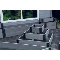 Доска грядочная NauticPrime 225*30*2950мм, серый