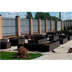 Доска грядочная NauticPrime 450*35*2950мм, венге