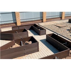Доска грядочная NauticPrime 450*35*2950мм, венге