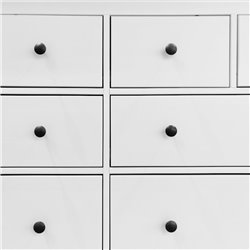 Комод с 8 ящиками (ХЕМНЭС HEMNES аналог ИКЕА) белый (3уп.)