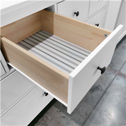Комод с 8 ящиками (ХЕМНЭС HEMNES аналог ИКЕА) белый (3уп.)