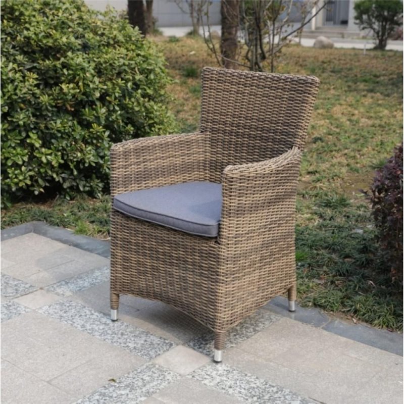 Кресло из искусственного ротанга, цвет Beige