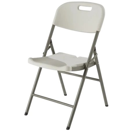 Стул складной садовый Мир Дачника 83x46x53см HDPE белый