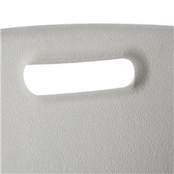 Стул складной садовый Мир Дачника 83x46x53см HDPE белый