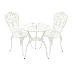 Кофейный комплект из литого алюминия Виктория (Victoria) — White
