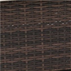 Диван-трансформер из искусственного ротанга AFM-320B Brown