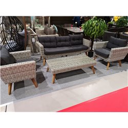 Комплект плетеной мебели AFM-605G Grey