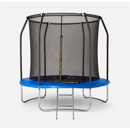 Батут D244см (8") Techsport с защитной сеткой арт.TX-TF 8ft "Garden story"