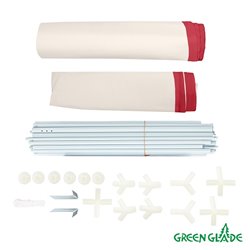 Тент садовый Green Glade 1049 3х6х2,5 м полиэстер