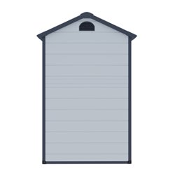 Сарай WOTEX Storage-01-2, серый, 134*104*204 см