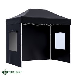 Тент-шатер быстросборный Helex 24322 3x2х3м полиэстер черный