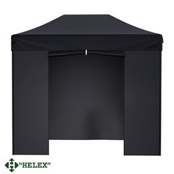 Тент-шатер быстросборный Helex 24322 3x2х3м полиэстер черный