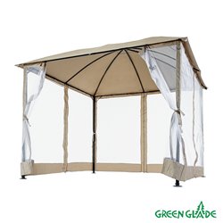 Шатер-беседка Green Glade 1067 3х3х2,5/2м полиэстер