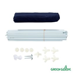 Тент садовый Green Glade 1032 3х3х2,5м полиэстер