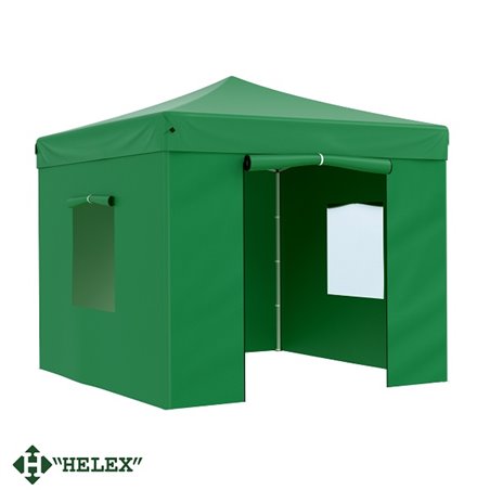 Тент-шатер быстросборный Helex 24331 3x3х3м полиэстер зеленый