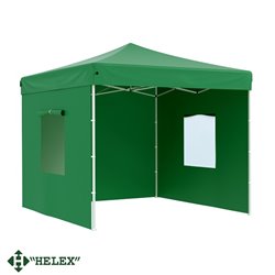 Тент-шатер быстросборный Helex 24331 3x3х3м полиэстер зеленый