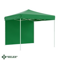 Тент-шатер быстросборный Helex 24331 3x3х3м полиэстер зеленый