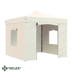 Тент-шатер быстросборный Helex 23101 3х3м полиэстер бежевый