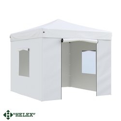 Тент-шатер быстросборный Helex 24330 3x3х3м полиэстер белый