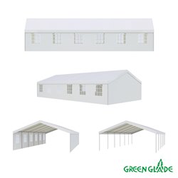 Тент-шатер Green Glade 3020  6х12х3,2м полиэстер 4 коробки