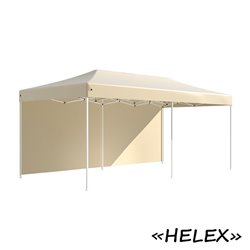 Тент-шатер быстросборный Helex 4361 3х6х3м полиэстер шампань