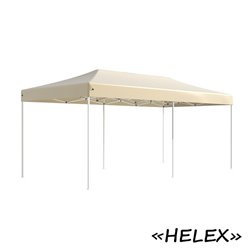 Тент-шатер быстросборный Helex 4361 3х6х3м полиэстер шампань