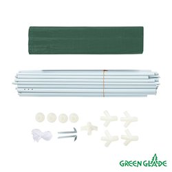 Тент садовый Green Glade 1028 3х3х2,5м полиэтилен