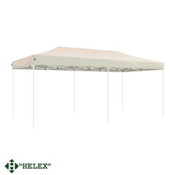 Тент-шатер быстросборный Helex 24362 6х3x3м полиэстер бежевый