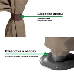 Тент садовый Green Glade 1151 3х6х2,65 м полиэстер (2 коробки)