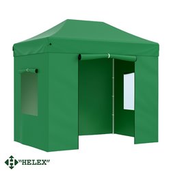 Тент-шатер быстросборный Helex 24321 3х2х3м полиэстер зеленый