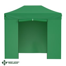 Тент-шатер быстросборный Helex 24321 3х2х3м полиэстер зеленый