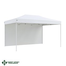Тент-шатер быстросборный Helex 24335 4,5х3x3м полиэстер белый