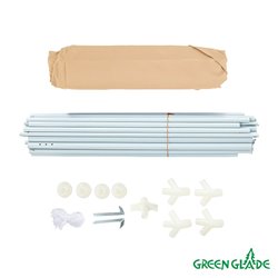 Тент садовый Green Glade 1040 3х3х2,5м полиэстер